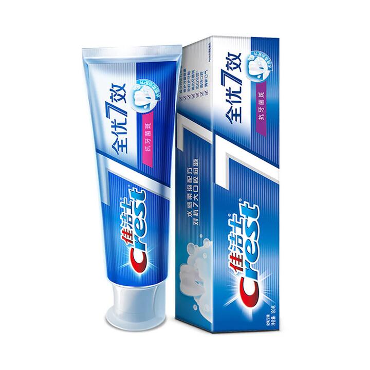 Crest Complete 7 Effects Toothpaste - Fresh Breath, Plaque Control, 120g