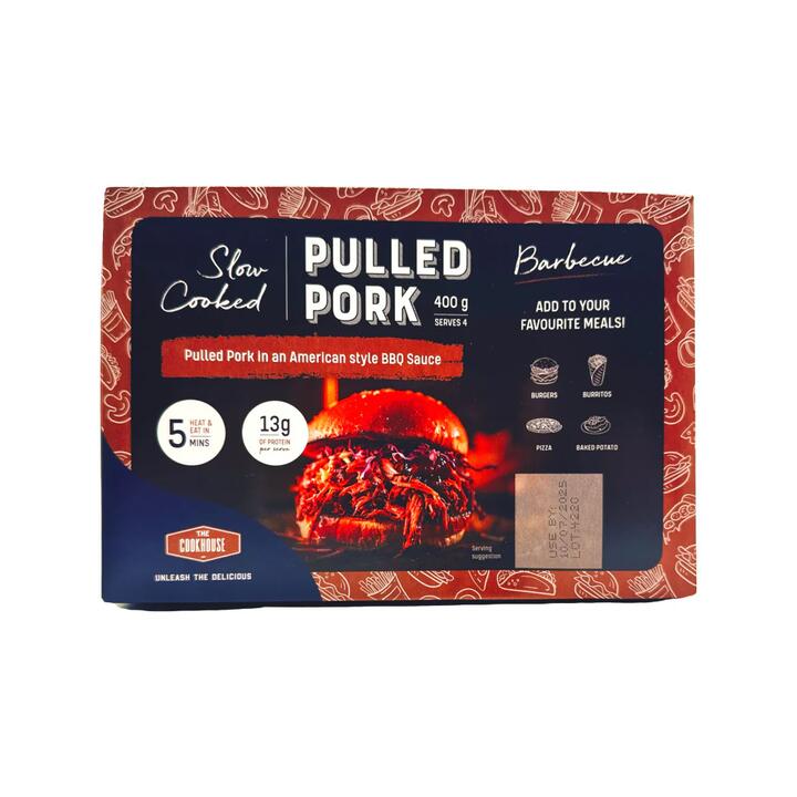 Cookhouse American BBQ Sauce Pulled Pork 400g