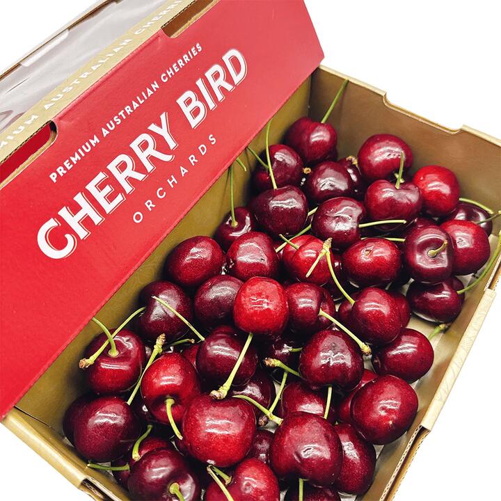 Cherrybird Sweet Georgia Red Cherries 32-34mm 1kg