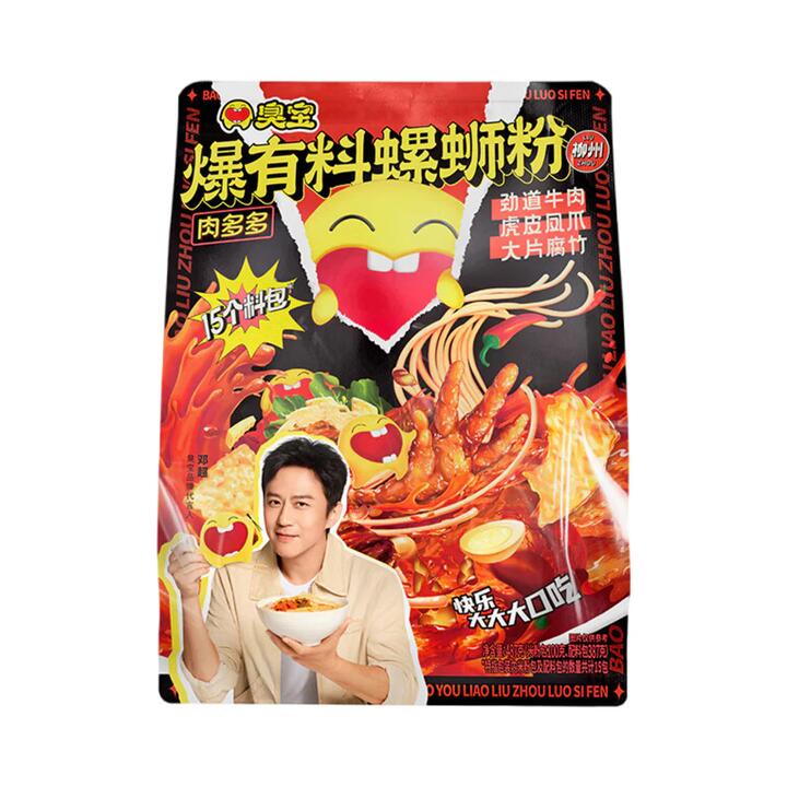 Choubao Liuzhou Snail Noodles with Rich Ingredients - 487g