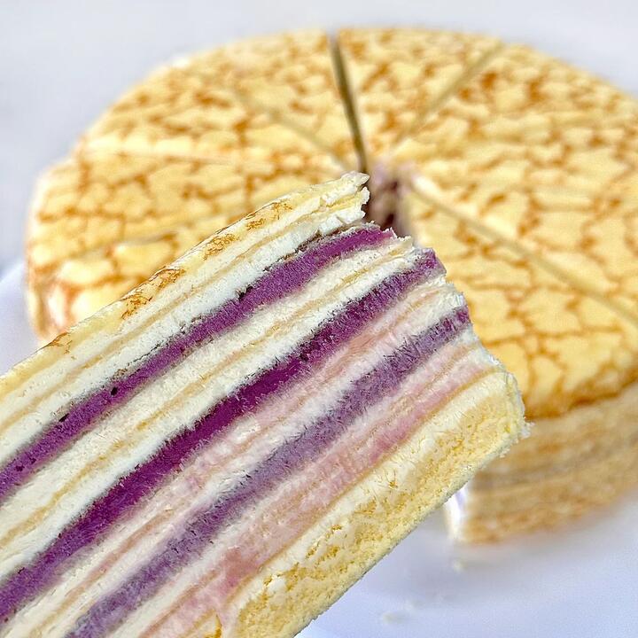 G-LAB Taro Mille Crepe Cake - 120g