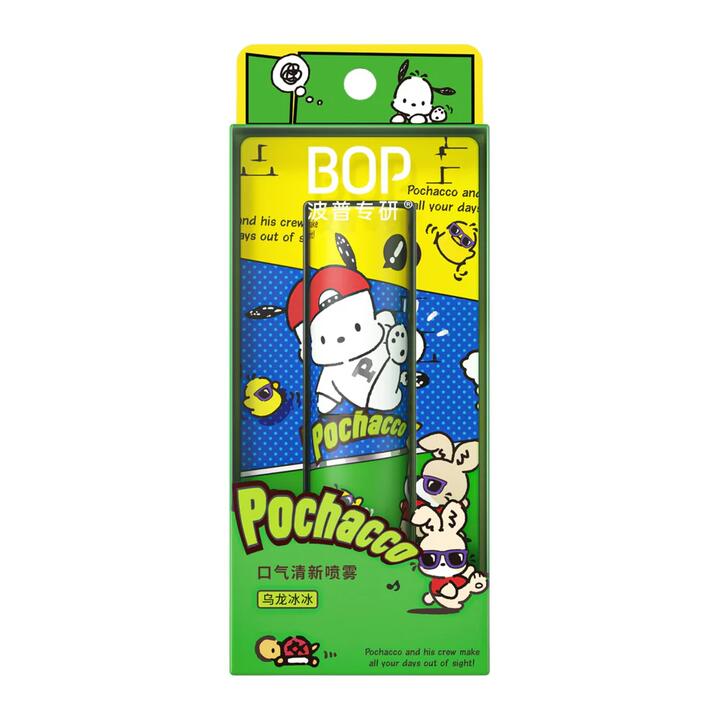 BOP x Pochacco Collaboration Mouth Spray Oolong Ice - 8ml
