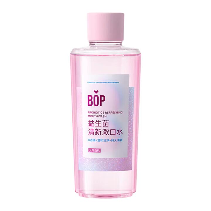 BOP Probiotic Mouthwash Peach Flavor - 500ml