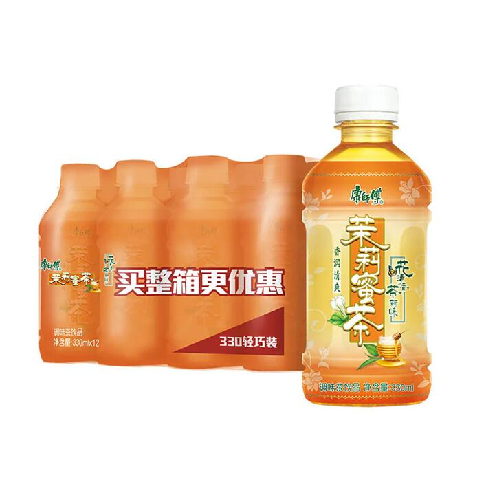 Master Kong Jasmine Honey Tea - 330ml x 12 Bottles