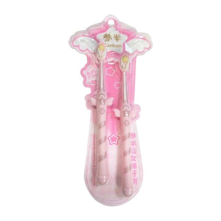 Canban Fairy Wand Toothbrush - 2 Pack, Mixed Colors