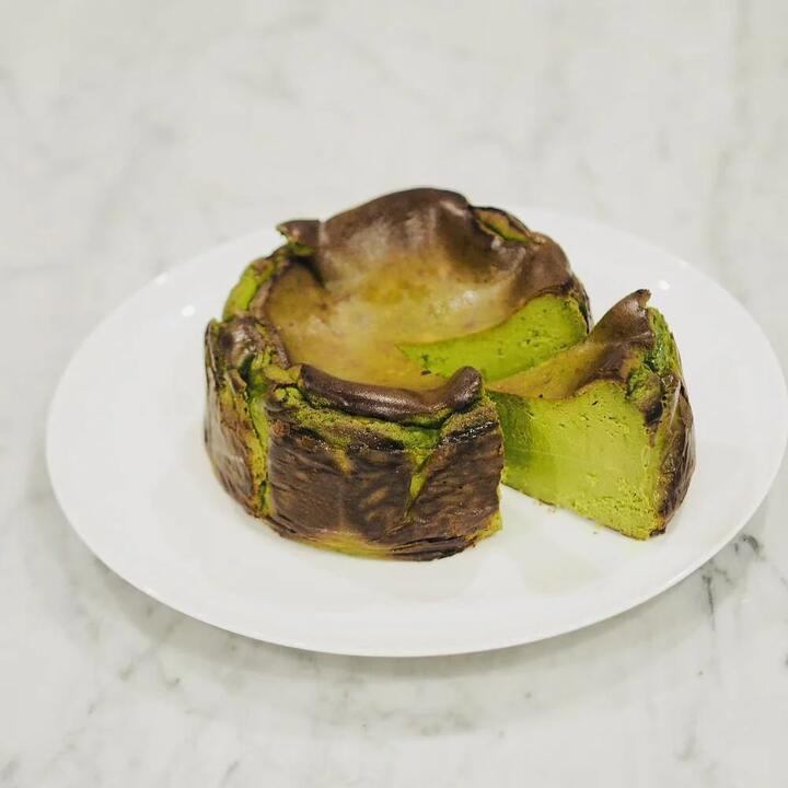 Rustic Fork Frozen Matcha Cheesecake - 4 Inch