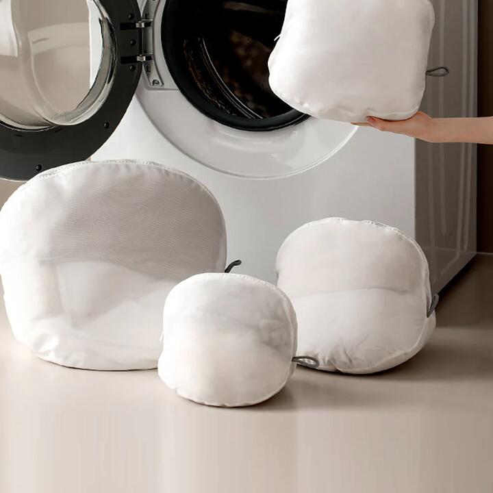 FaSoLa Shell Laundry Bag White - Small X3