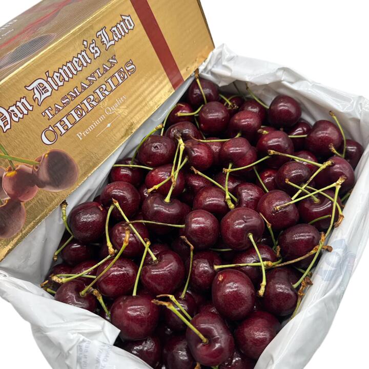 Hansen Sentennial Tasmanian Cherries Gift Box 32-34mm - 2kg