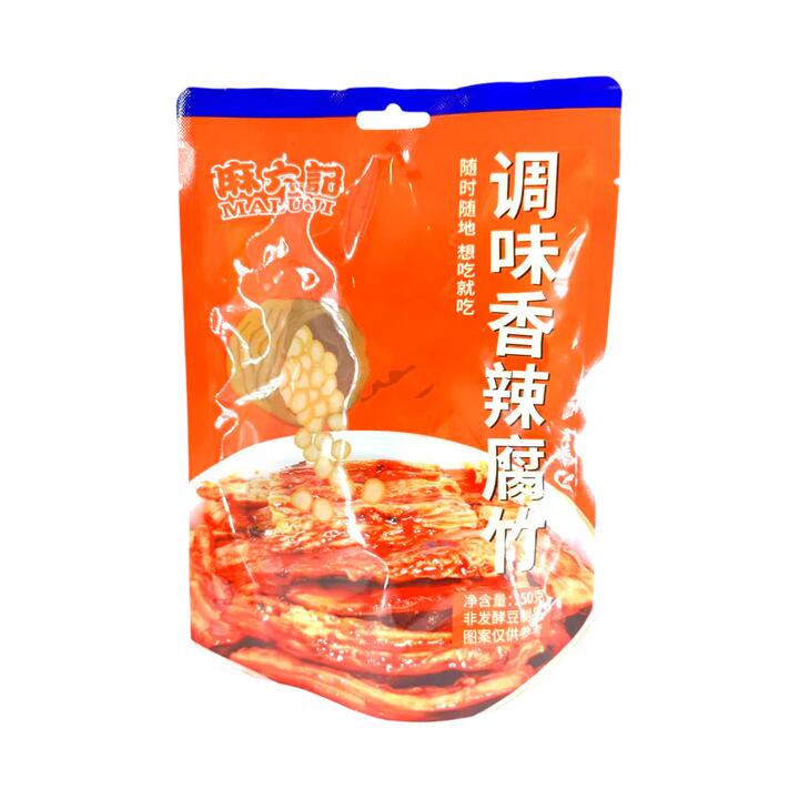 Ma Liu Ji Spicy Seasoned Dried Bean Curd - 150g