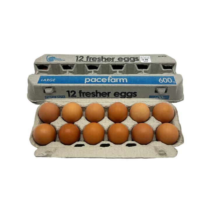 Pace Farm Caged Eggs L Size 12pcs 600g