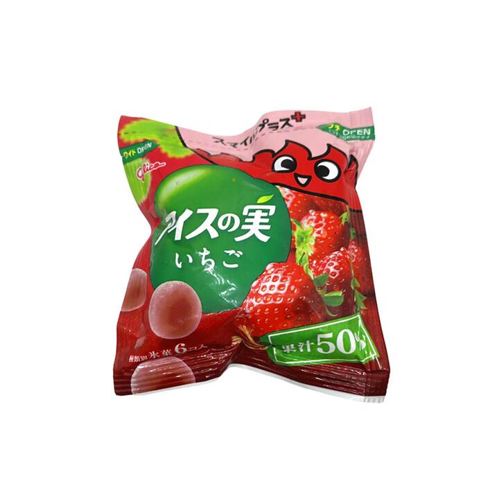 Glico Frozen Strawberry Juice Balls - 42ml