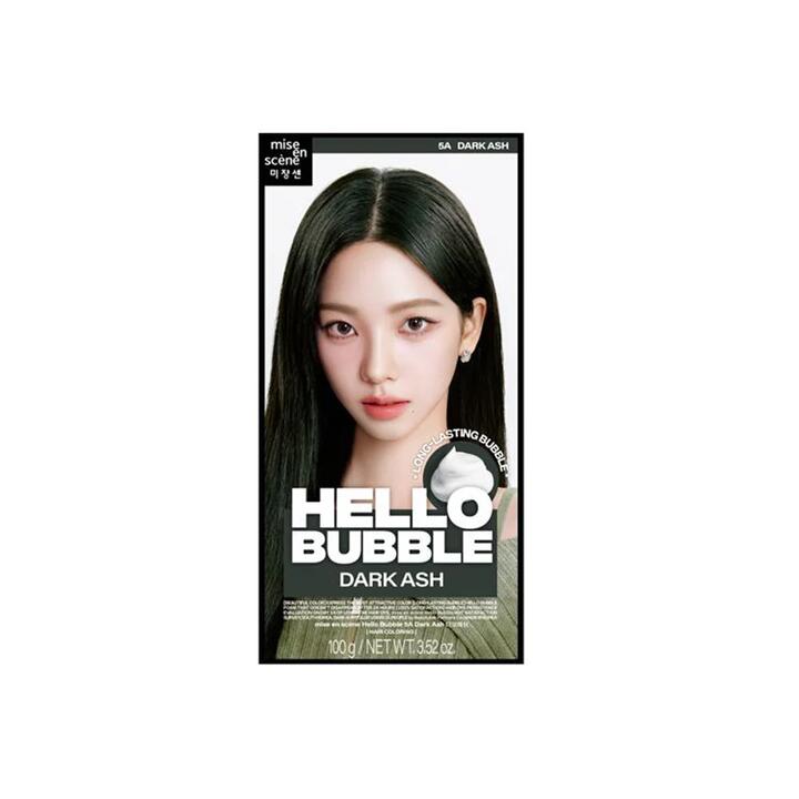 Hello Bubble Foam Hair Dye Dark Ash - 120g