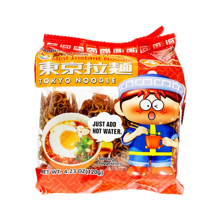 Tokyo Mini Spicy Ramen - 4pcs, 120g