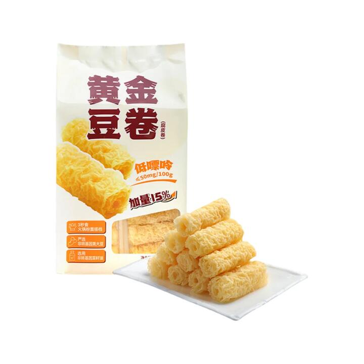 Supin Wuji Golden Tofu Skin Rolls - 420g