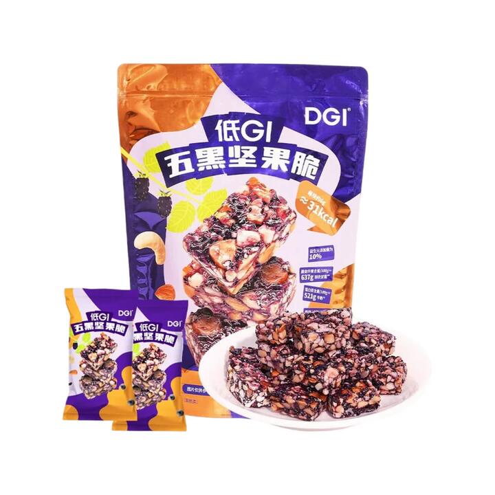 DGI Low GI Five Black Nut Crunch - 500g