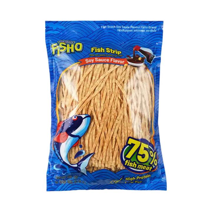 FISHO Thai Soy Sauce Flavor Fish Strips - 600g