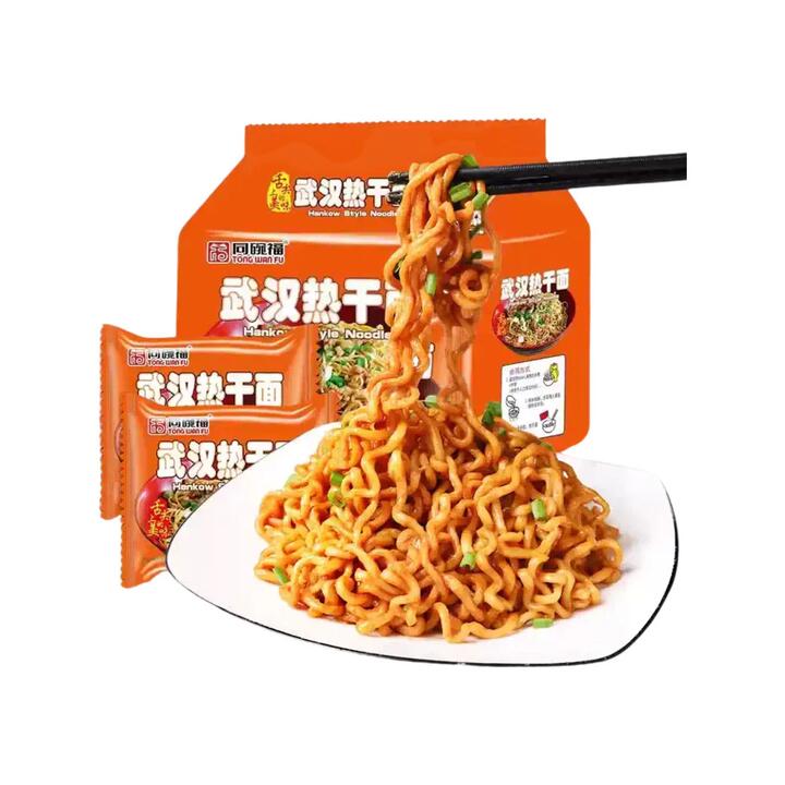 Tong Wan Fu Wuhan Hot Dry Noodles 5-Pack 116g Each