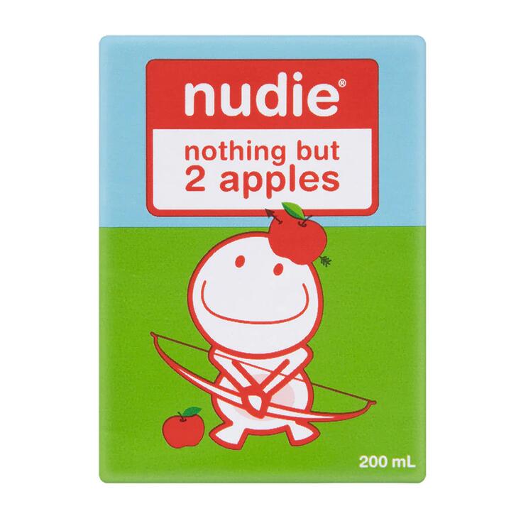 Nudie Kids Pure Apple Juice - 200ml x 2