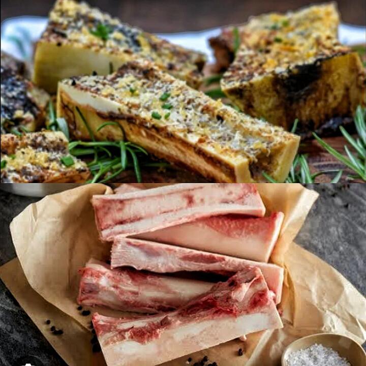 Wonderwander Frozen Marrow Bones, Split Lengthwise, Twin-Pack (Whole Bone)