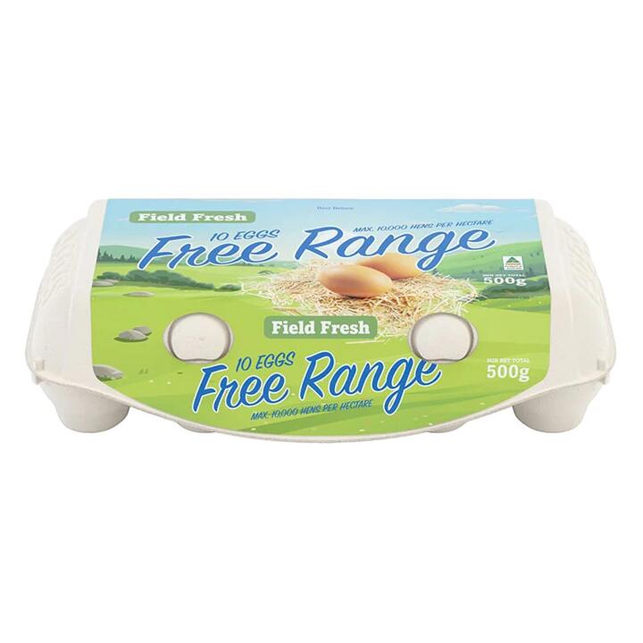 Field Fresh Free-Range Chicken Eggs 10pcs 500g