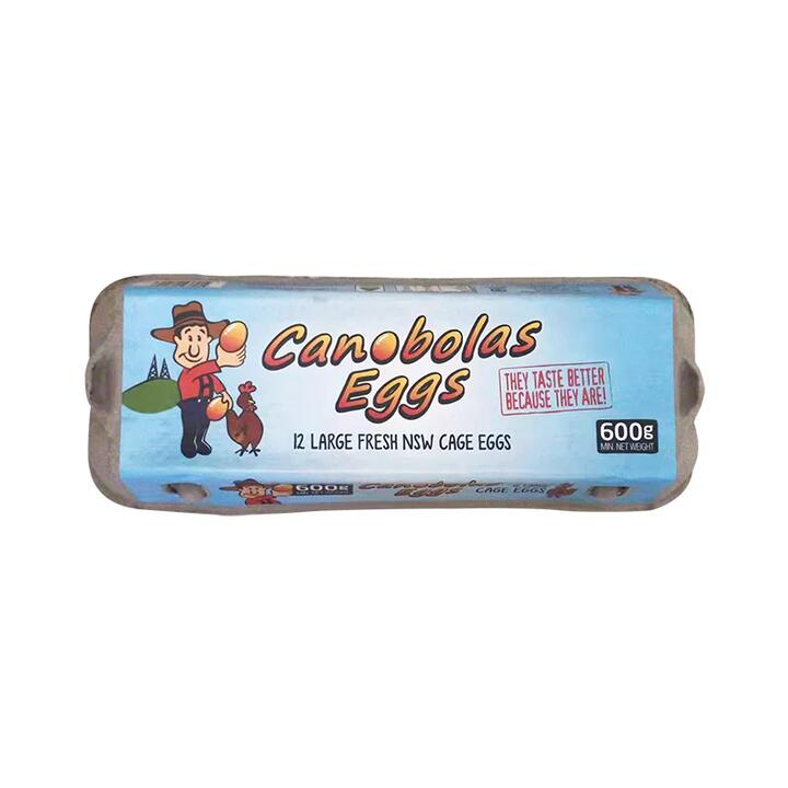 Canobolas Large Cage-Free Eggs 12pcs 600g