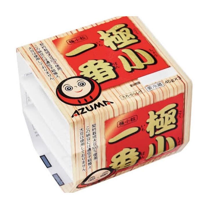 [Frozen] Azuma Japanese Mini Natto Beans 3pcs 135g