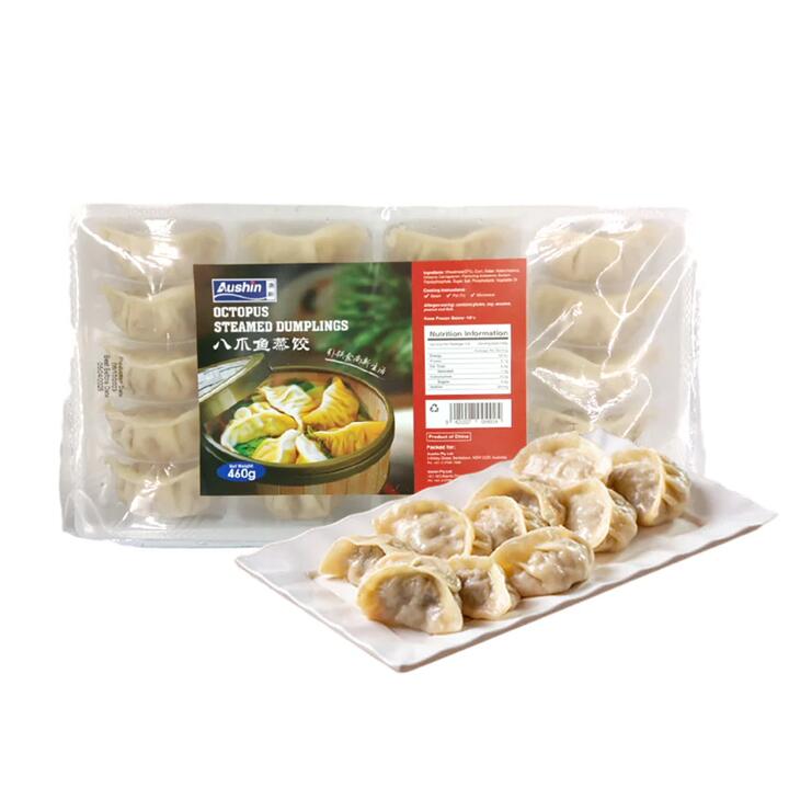 Aushin Frozen Octopus Steamed Dumplings 460g