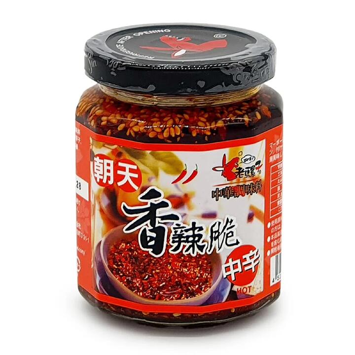 Old Mule Brand Morning Sky Spicy Crispy Medium Hot 240g
