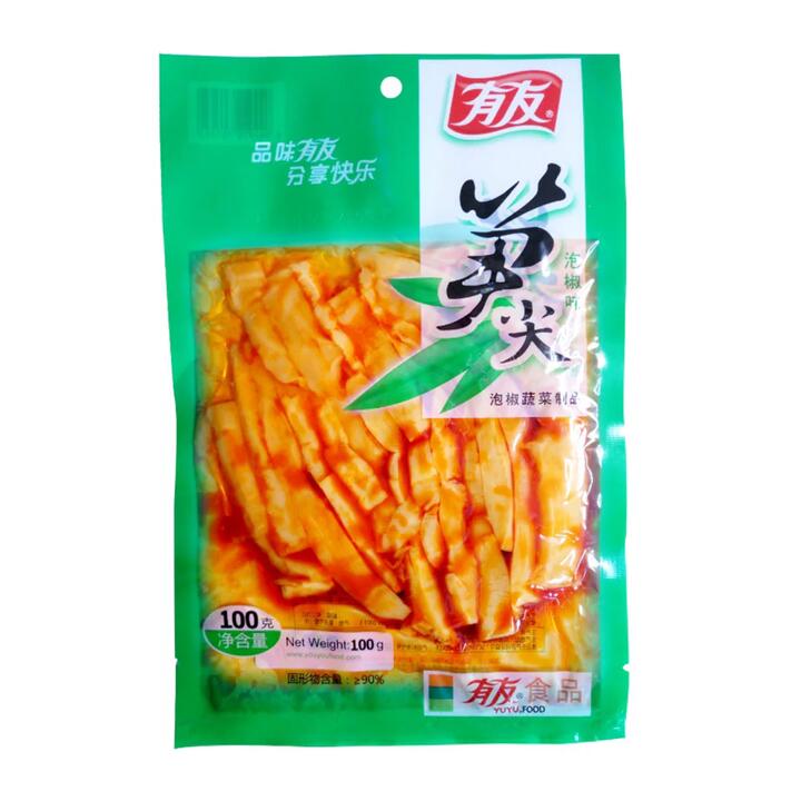 YouYou Pickled Bamboo Shoot Tips 100g