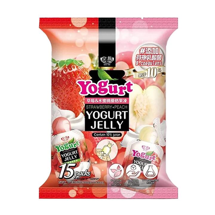 Royal Family Strawberry & Peach Jelly 300g