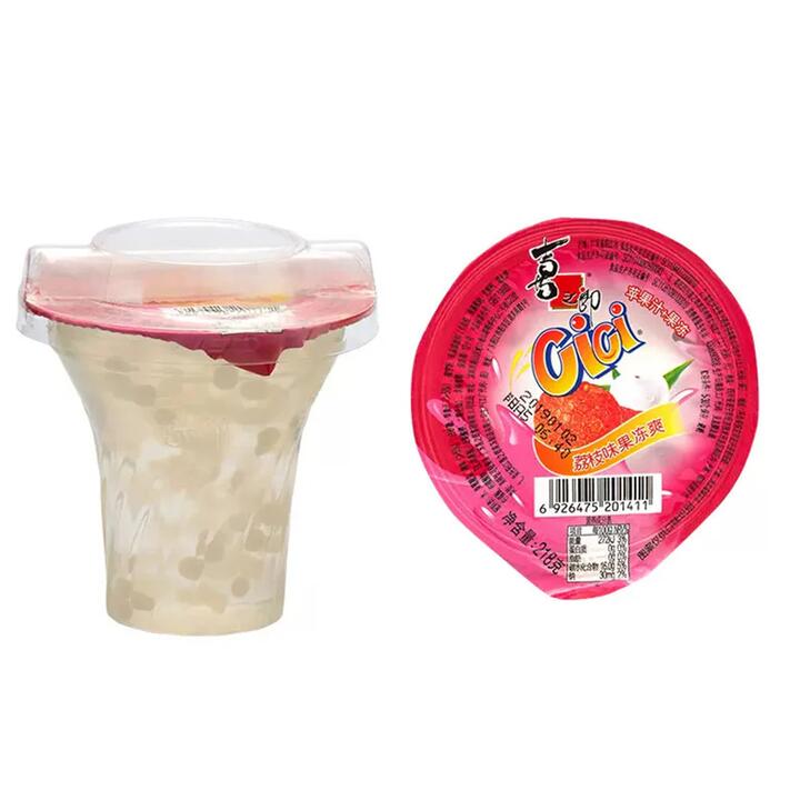 Cici Lychee Flavored Fruit Jelly - 218g