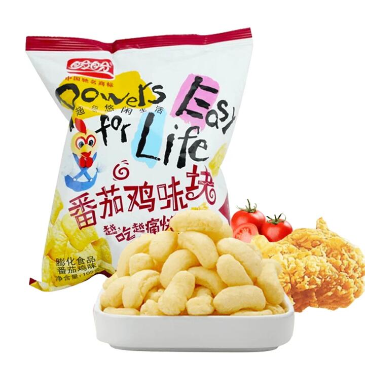 Panpan Tomato Chicken Flavoured Snack 105g