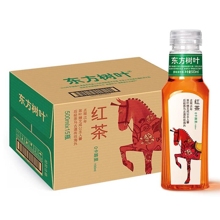 Nongfu Spring Oriental Leaf Sugar-Free Black Tea 500ml*15 Bottles/Case