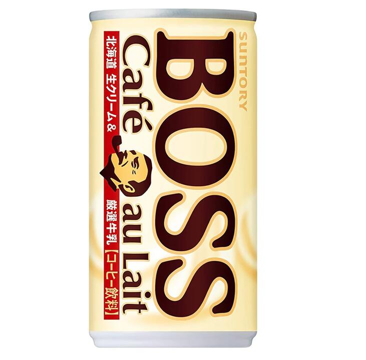 Suntory Boss Latte Coffee with Milk Lait 185ml