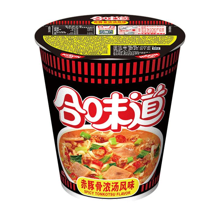 Nissin Cup Noodles Spicy Tonkotsu Flavor - 81g