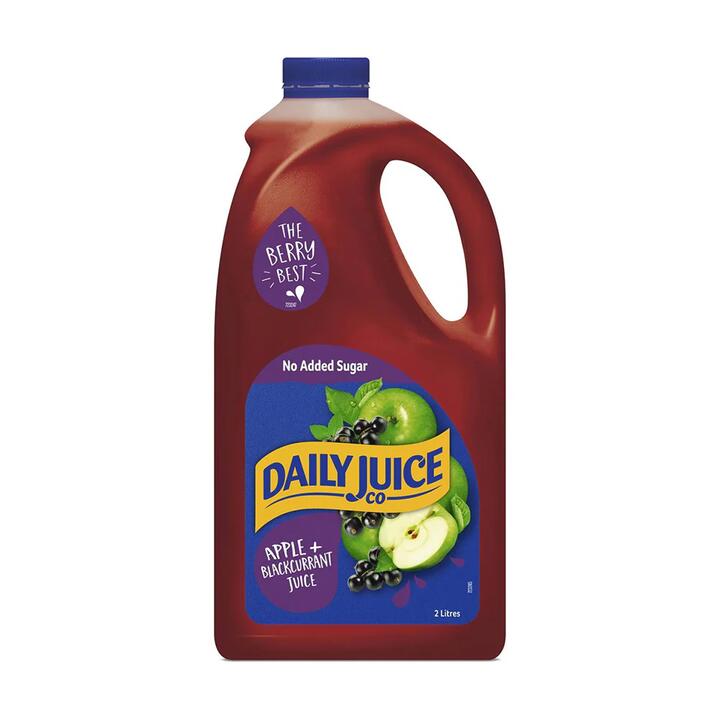 Daily Juice Apple + Blackcurrant Juice - 2L