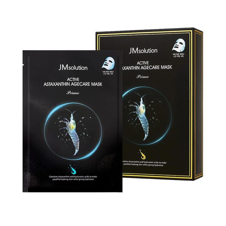 JMsolution Active Astaxanthin Agecare Mask - 30ml x 10 Sheets/Box