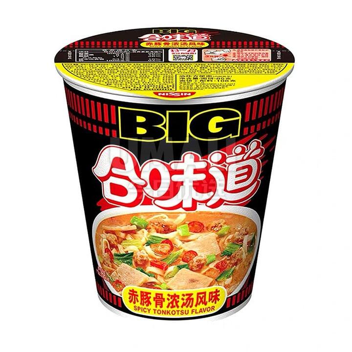 Nissin Cup Noodles Big Spicy Tonkotsu Flavor - 113g