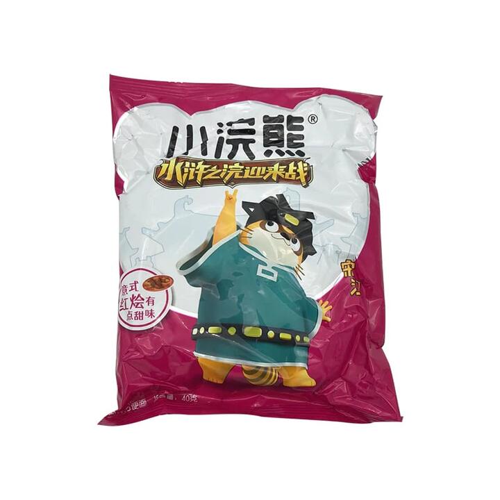 Little Raccoon Crispy Noodle Snack – Italian Tomato Stew Flavor 40g