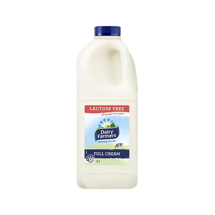 Dairy Farmers Full Cream Lactose Free Milk - 2L