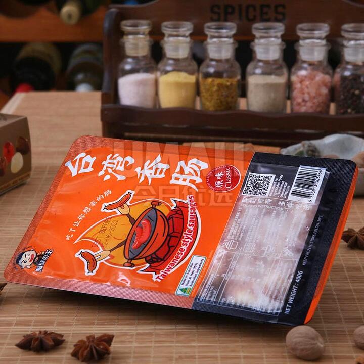 Neighbor Wang Frozen Taiwanese Sausages - Original Flavor, 8pcs, 400g