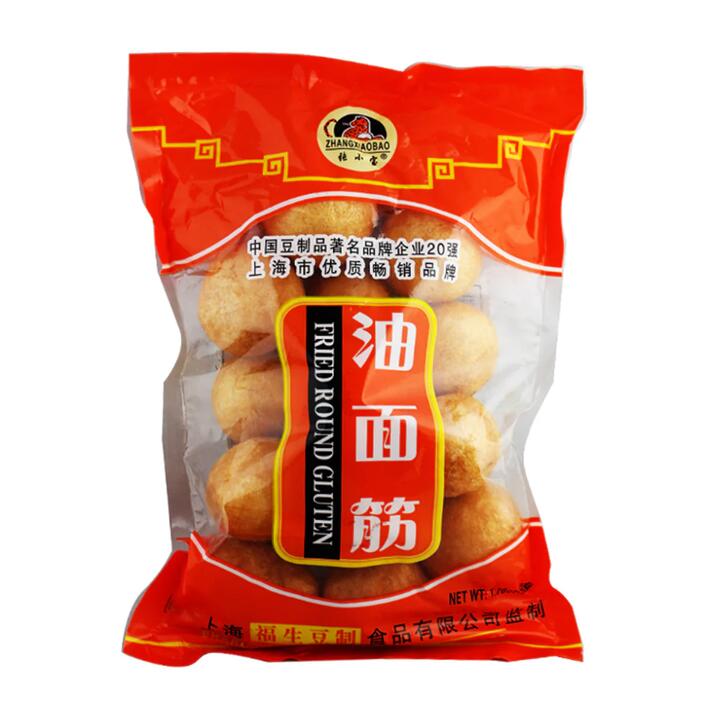 Zhang Xiaobao Fried Round Gluten - 50g