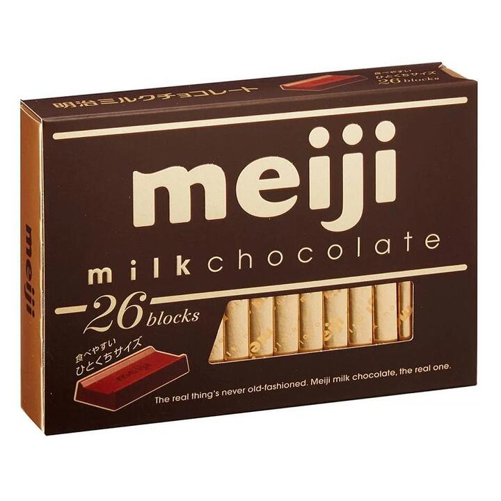 Meiji Milk Chocolate - Individually Wrapped, 130g