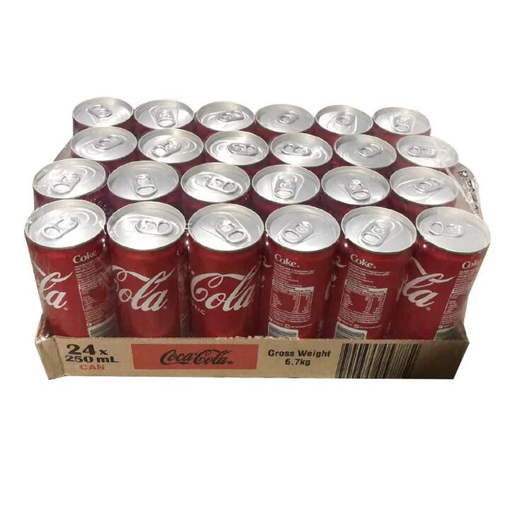 Coca Cola Classic - 250ml x 24 Cans