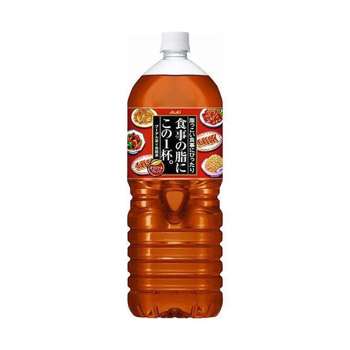 Asahi Tokutei Hoken Shokuhin Fat-Reducing Pu-erh & Oolong Tea - 2L