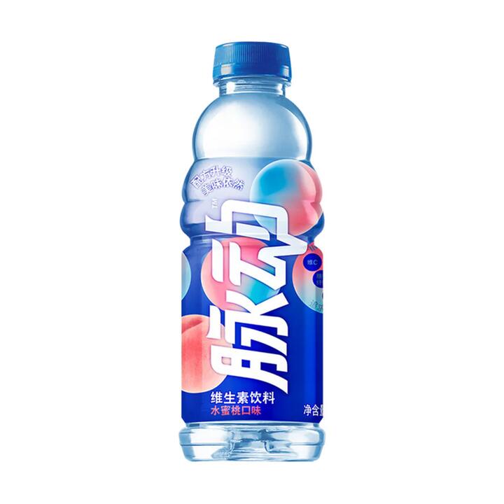 Mizone Peach Flavor Vitamin Drink - 600ml