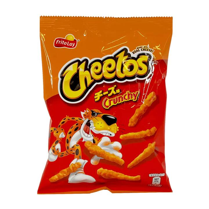 FritoLay Cheetos Cheese Flavored Corn Sticks - 75g