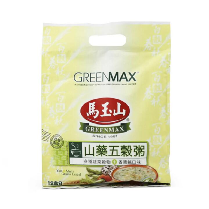 Greenmax Yam Multi Grains Cereal - 35g x 10 Packs