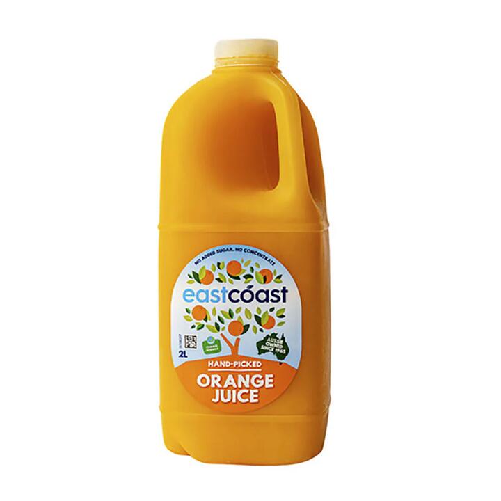 East Coast Orange Juice - 2L