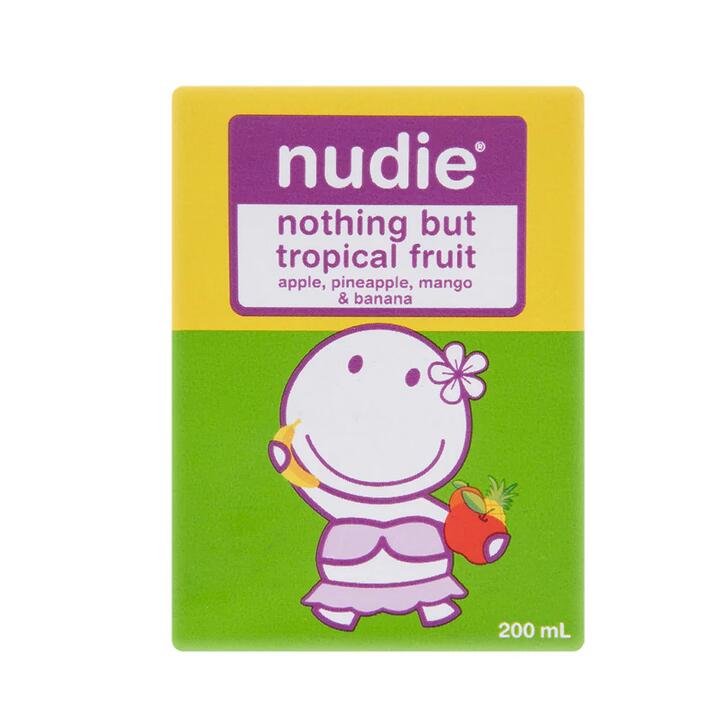 Nudie Kids Pure Fruit Juice Tropical Fruit - 200ml